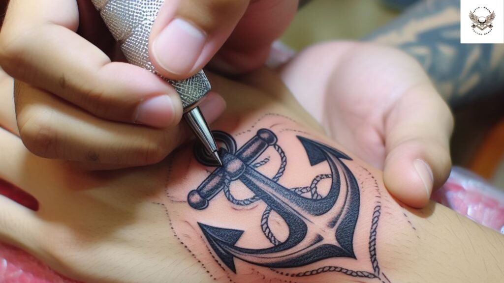 What does an anchor tattoo mean on a Girl